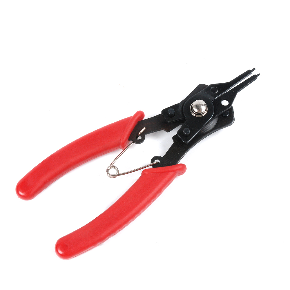 4-in-1 Circlip Pliers Precision Retaining Clip Snap Ring Dia 1.5mm Tips: Internal External