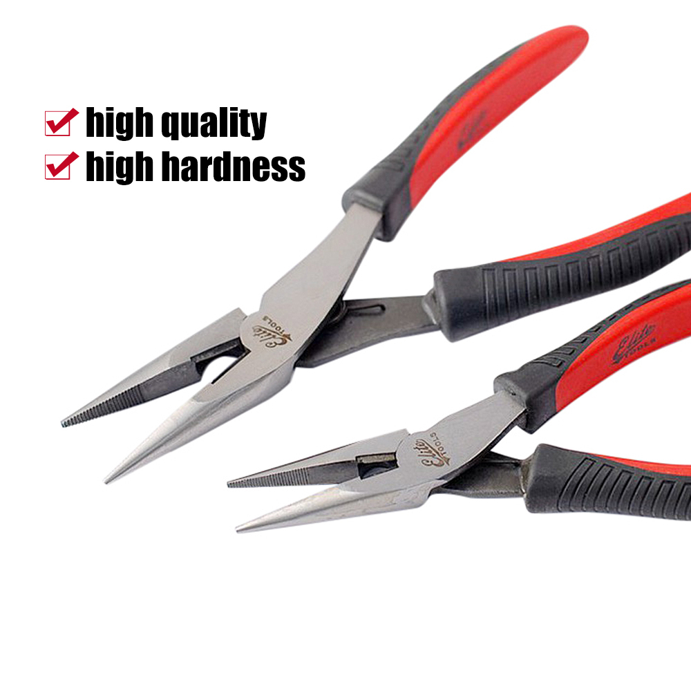 Professional Spring Loaded Long Nose Pliers Wire Wrapping