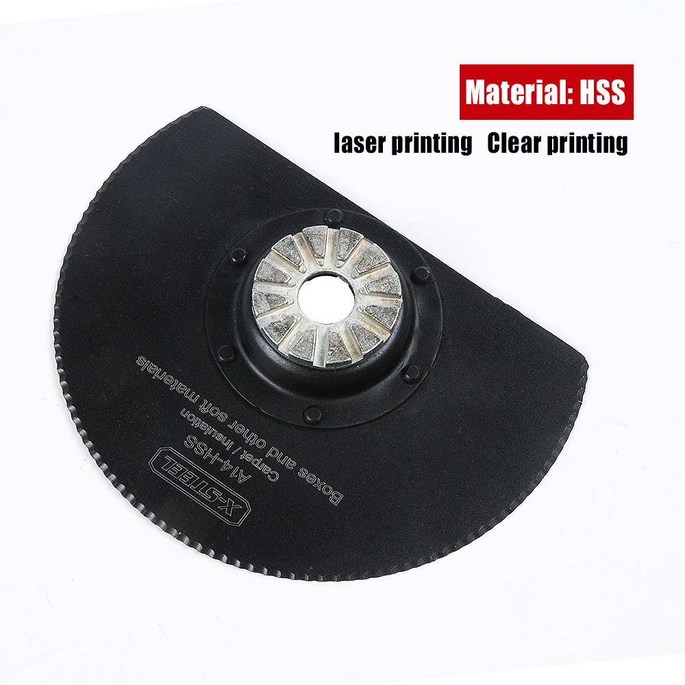 HSS Carpet Insulation Boxes & Other Soft Materials Wood Working Tool Half Round Machine Saw Blade Dia.100mm