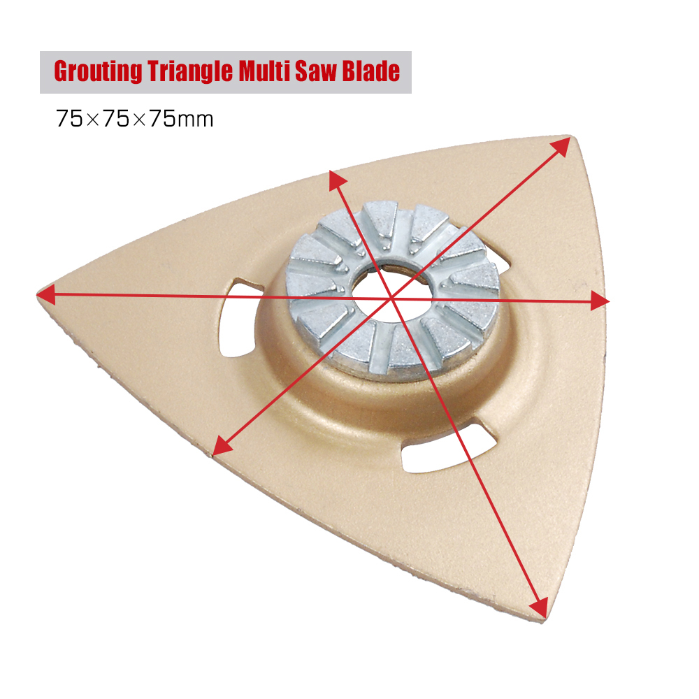 Tungsten Carbide YG8 HM-RIFF Quick Change Function Tool Grouting Triangle Multi Machine Saw Blade
