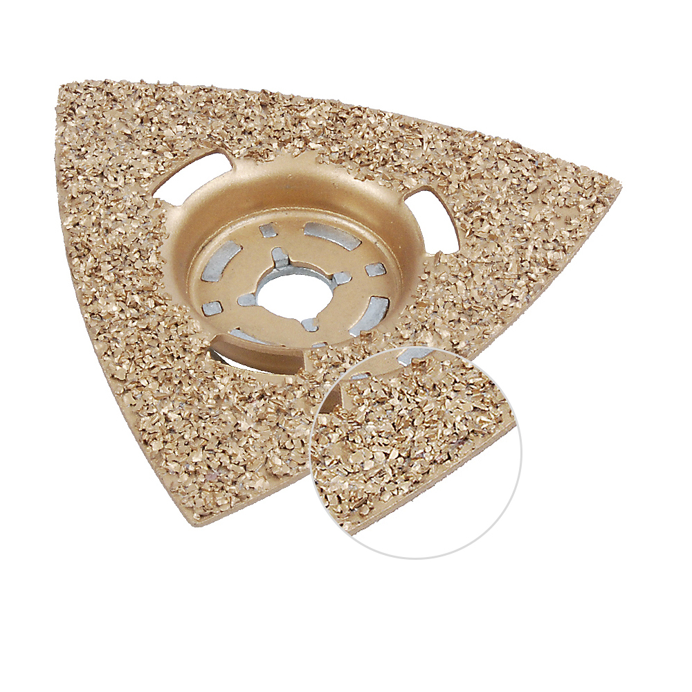 Tungsten Carbide YG8 HM-RIFF Quick Change Function Tool Grouting Triangle Multi Machine Saw Blade
