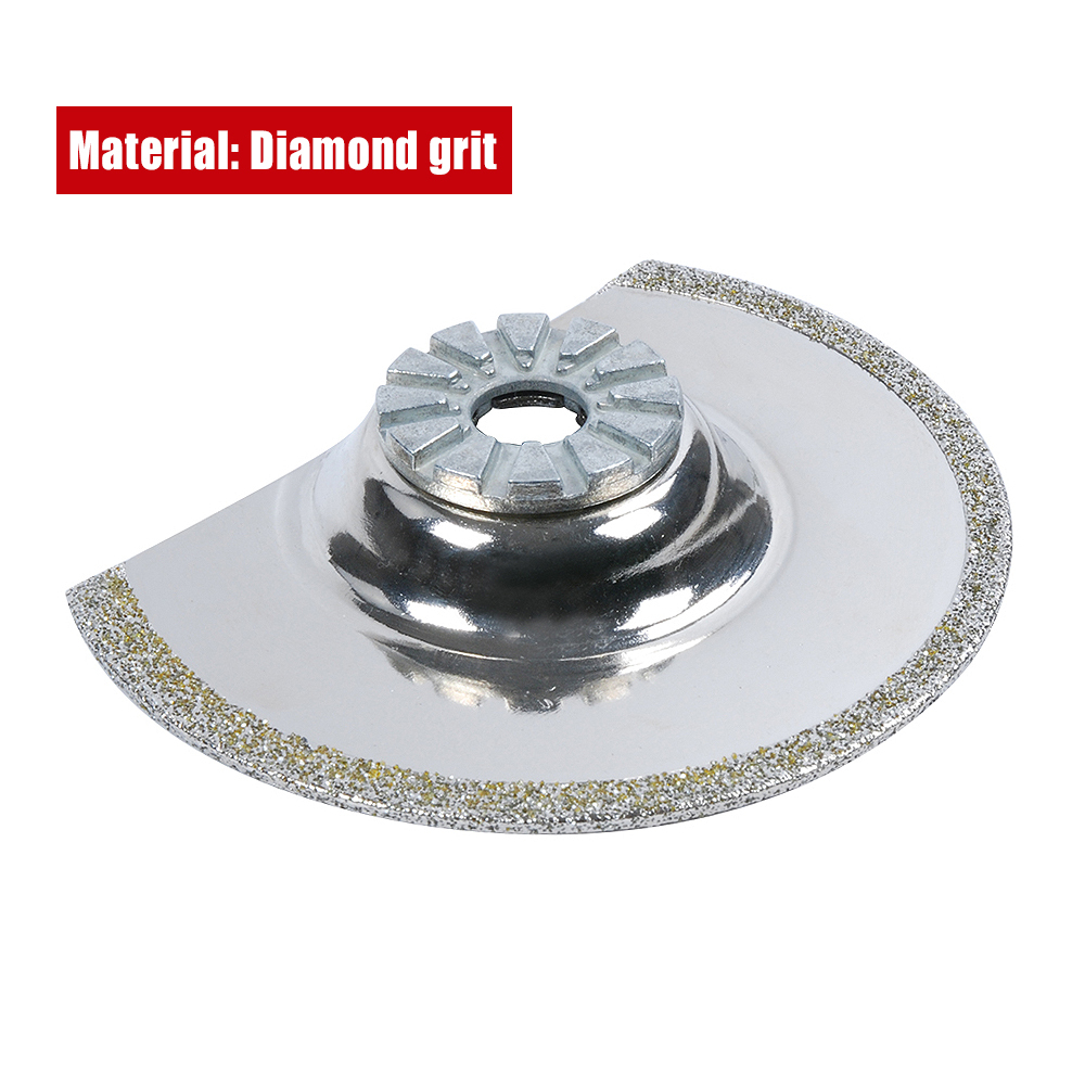 Diamond Carbide Quick Change Function Tool Cutting Ceramic Half Round Multi Machine Saw Blade Dia. 85mm