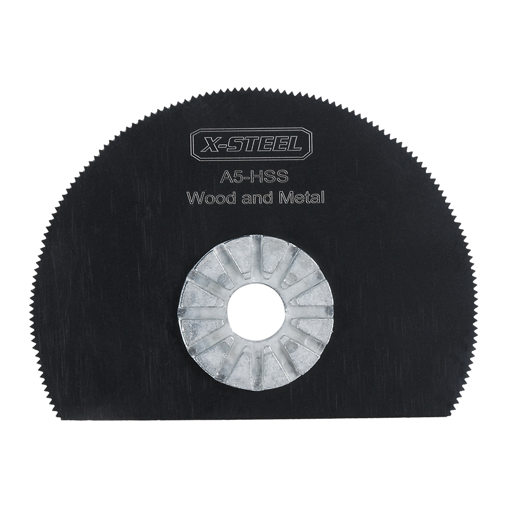 80mm Dia HSS Bi-Metal Wood & Metal Oscillating Multi Wood working Tool Half Round Heavy Duty Machine Saw Blade