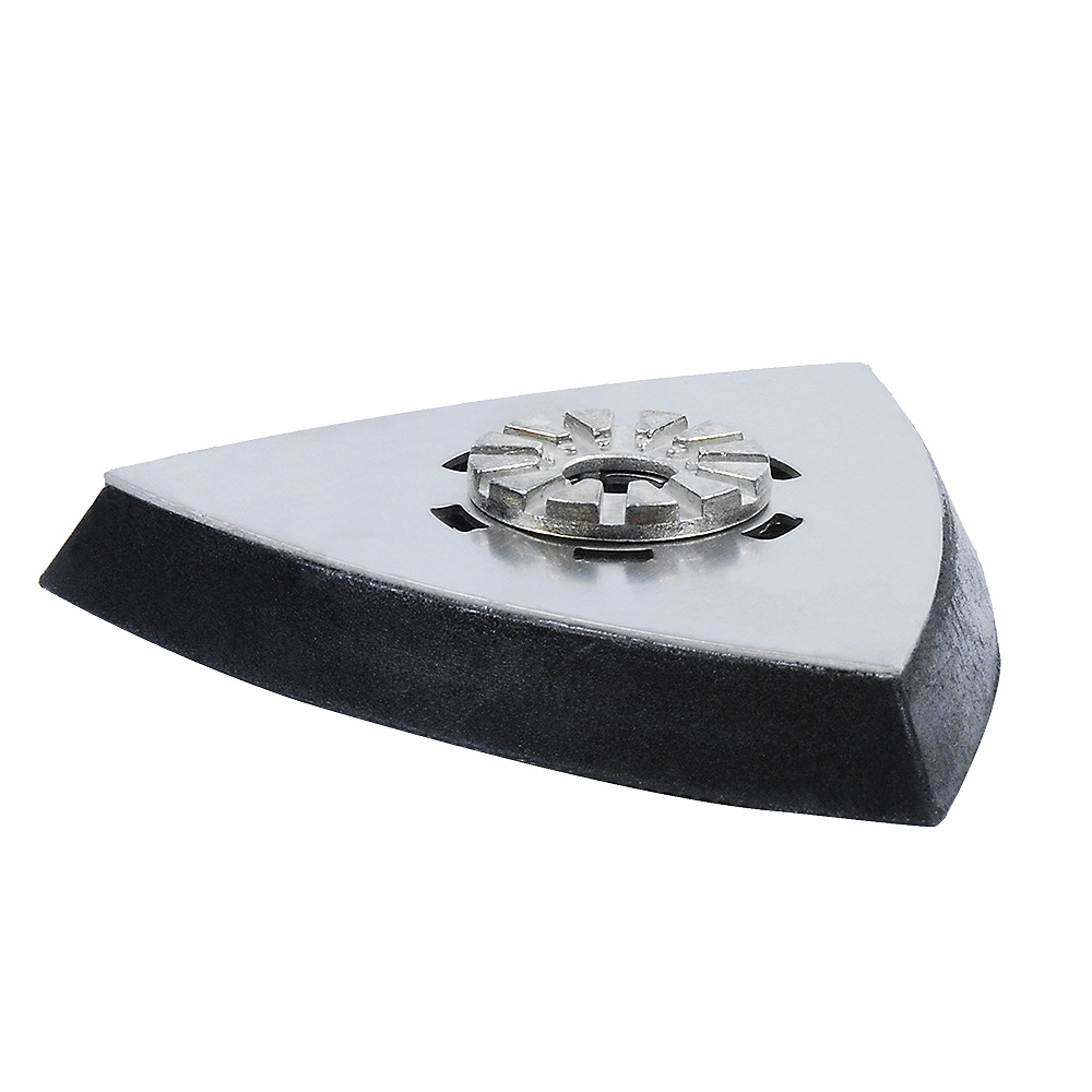 90mm PU Quick Change Function Tool Triangular Hook and Loop Sanding Pad Machine Blade