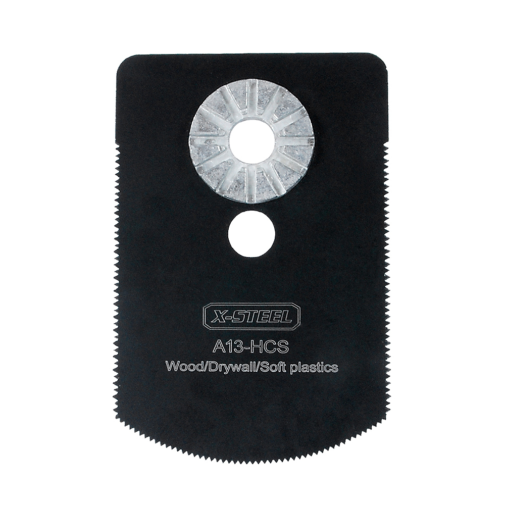 HCS Oscillating Multi Wood Dry wall Soft Plastics Tool Trihedral tooth Carbon Steel Machine Saw Blade 60mm
