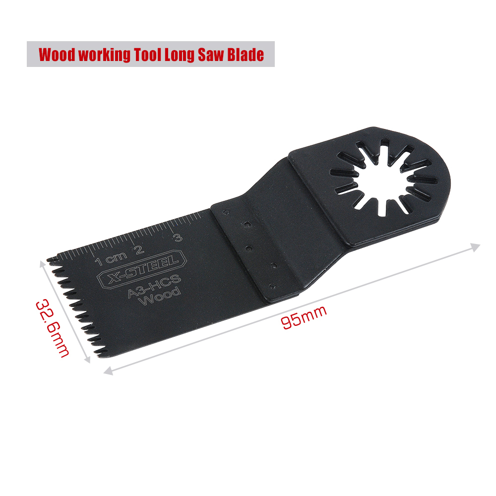 HCS Wood Oscillating Multi Wood working Tool Long Machine Saw Blade 95x32.5mm