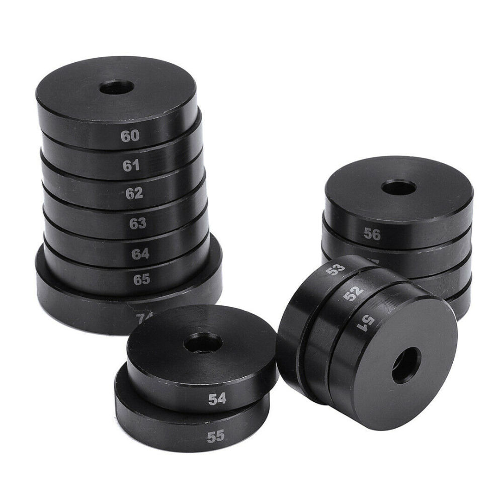 51pc Custom Bushing Bearing Seal Driver Push Press Disc Tool Set 18-65mm