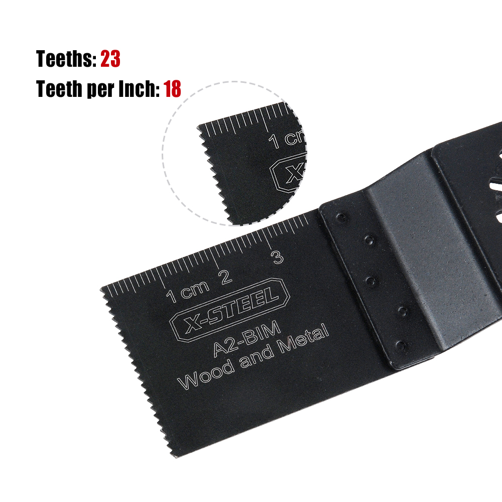 Bi Metal Wood and Metal Oscillating Multi Wood working Tool Long Machine Saw Blade 95x32.5mm