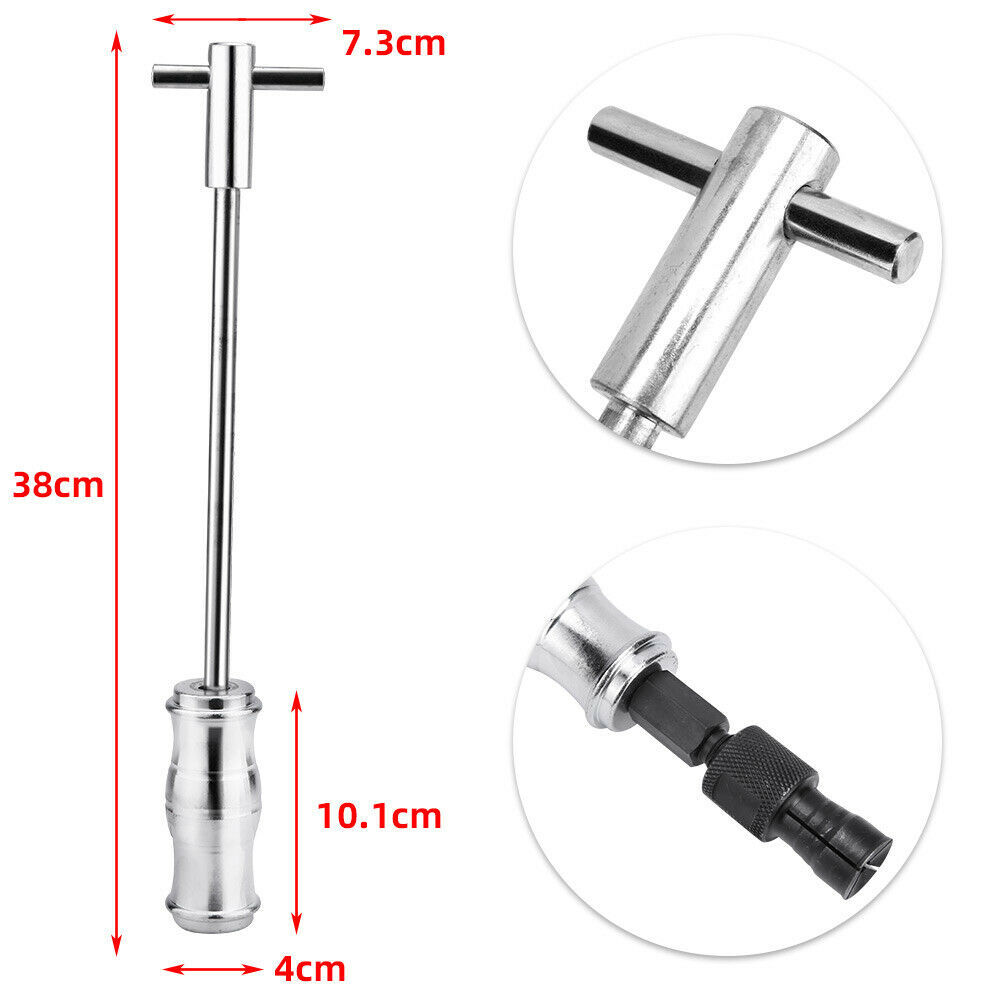 9pc 9-34mm Blind Hole Inner Bearing Puller Remover Slide Hammer Internal Tool Kit