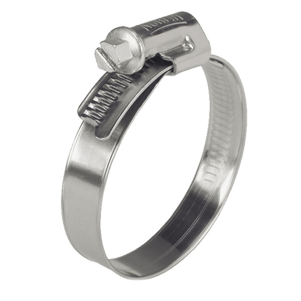 304 Stainless Steel Adjustable Screw Band Warm Drive Hose Clamp Size:16-101mm