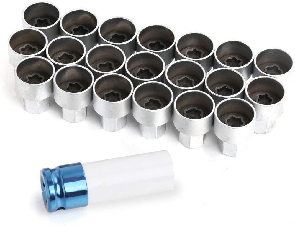 21pc BMW Anti Theft Locking Wheel Nut Stud Remover Tool Kit