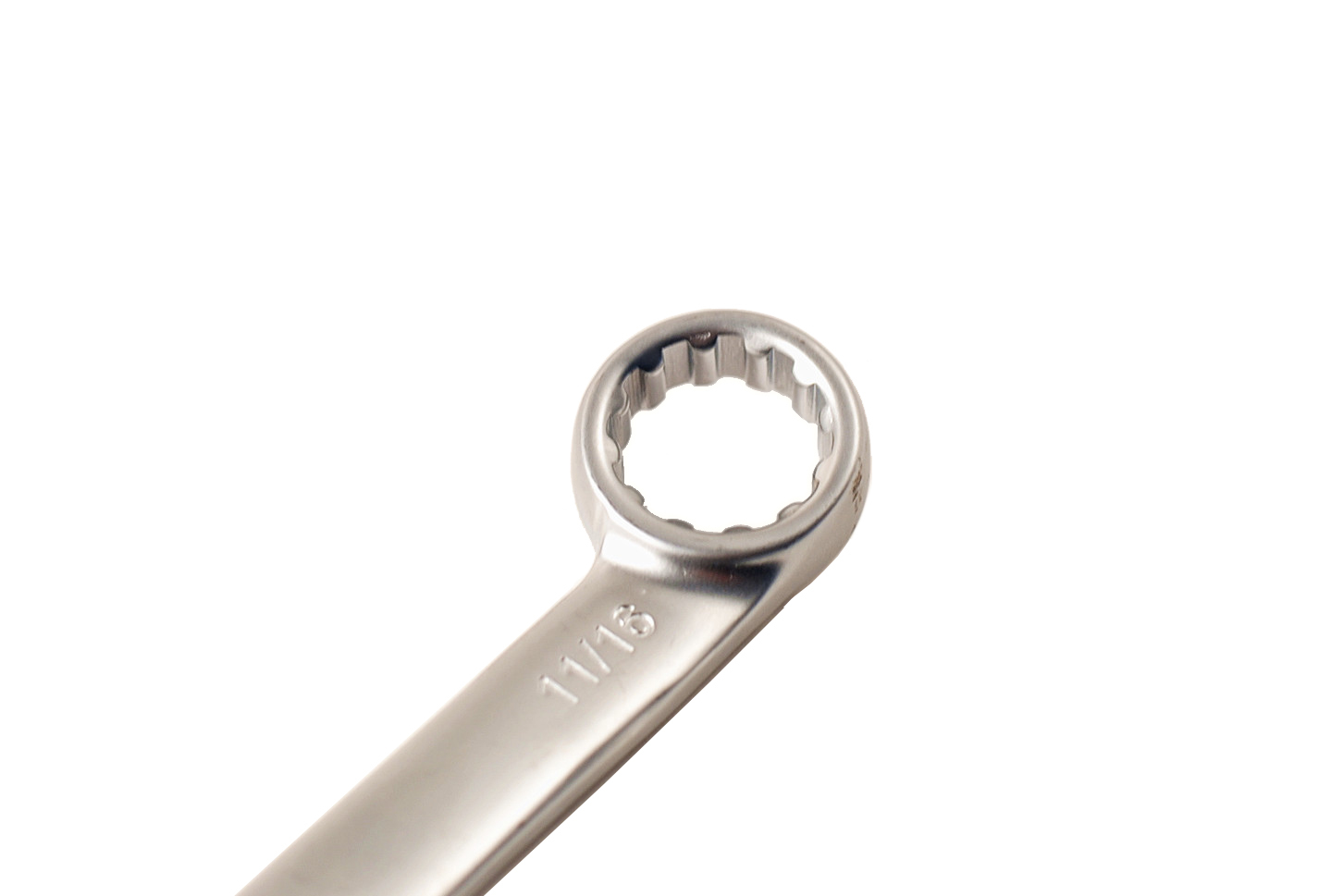 45 Degree Angle Open Spanner Combination 12pt Multi-Tooth Gear Lock Ring Wrench Set