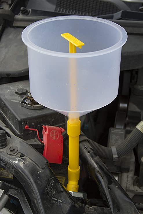 15pc Car Radiator Coolant Refill Funnel Kit Cooling System Tool