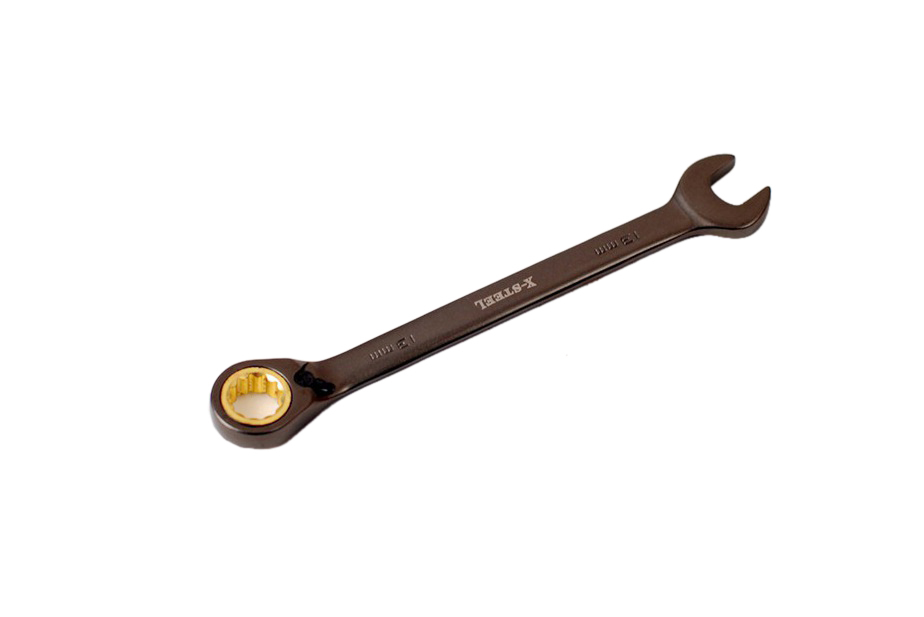 Two Way Reversible Ratchet Combination Ring Open End Spanner SAE Imperial: 1/4"-3/4"