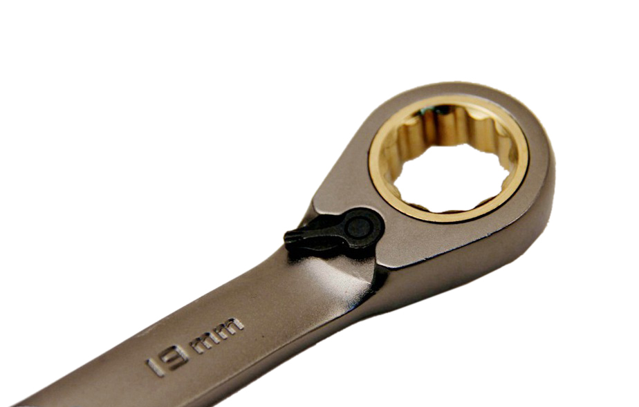 Two Way Reversible Ratchet Combination Ring Open End Spanner SAE Imperial: 1/4"-3/4"