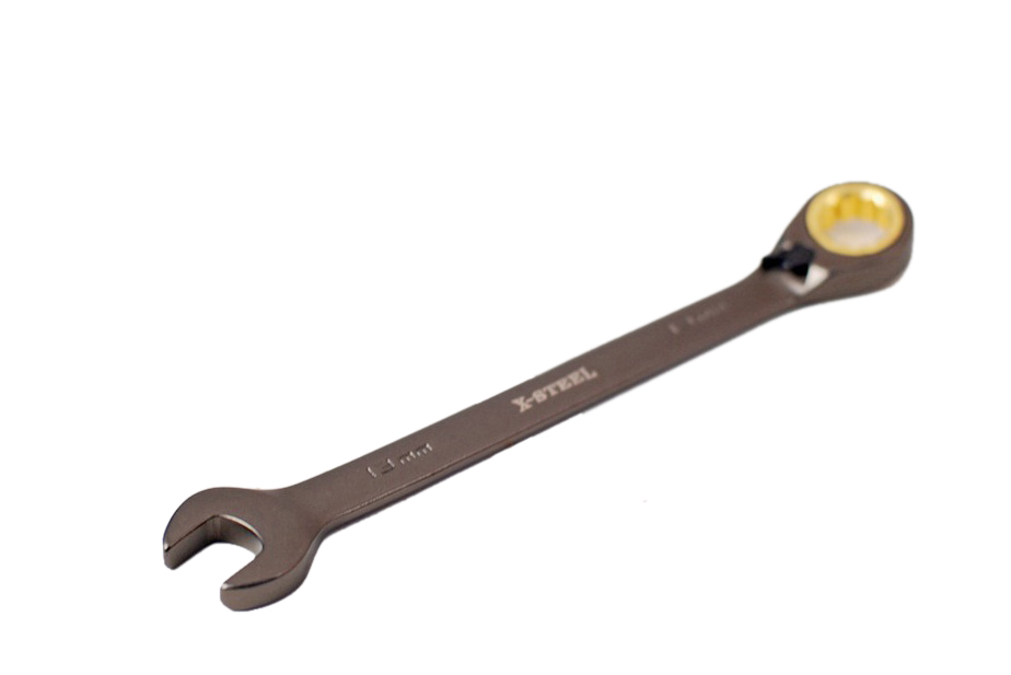 Two Way Reversible Ratchet Combination Ring Open End Spanner SAE Imperial: 1/4"-3/4"