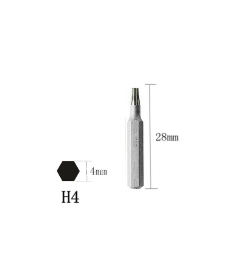 Precision Screwdriver Bits Option: Pentalobe 0.8,1.2mm/Torx T2-6,Y0.6,U2.6,TR2.3
