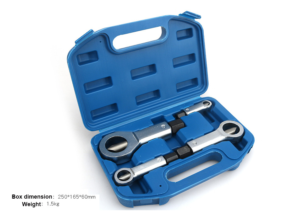9-27mm 4pc Nut Splitter Broken Damage Corrode Stuck Nut Remover