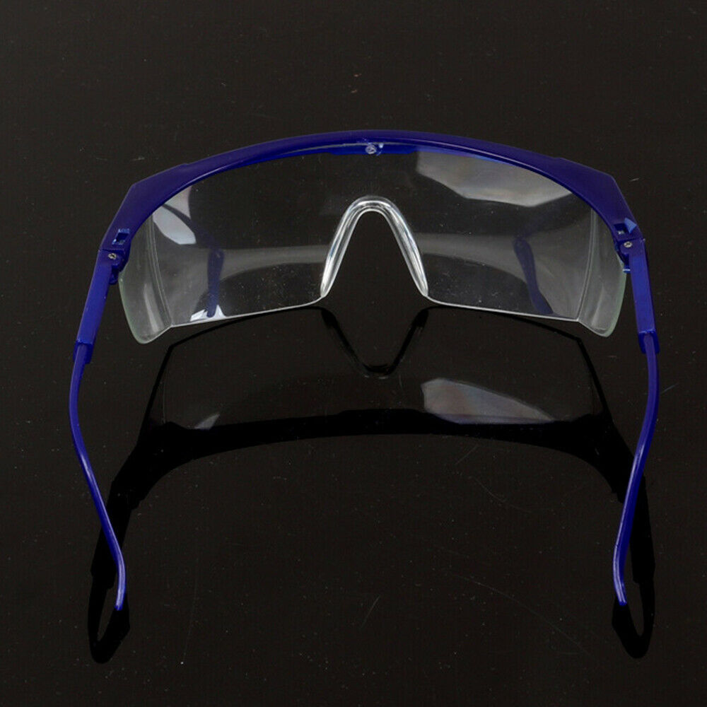2pc-pack Safety Spectacles Eyewear Glasses Eyeglass Adjust Arm UV Protect