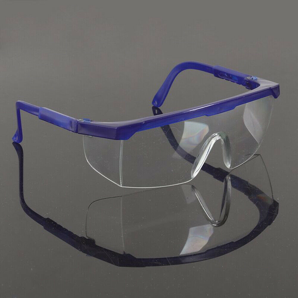 2pc-pack Safety Spectacles Eyewear Glasses Eyeglass Adjust Arm UV Protect