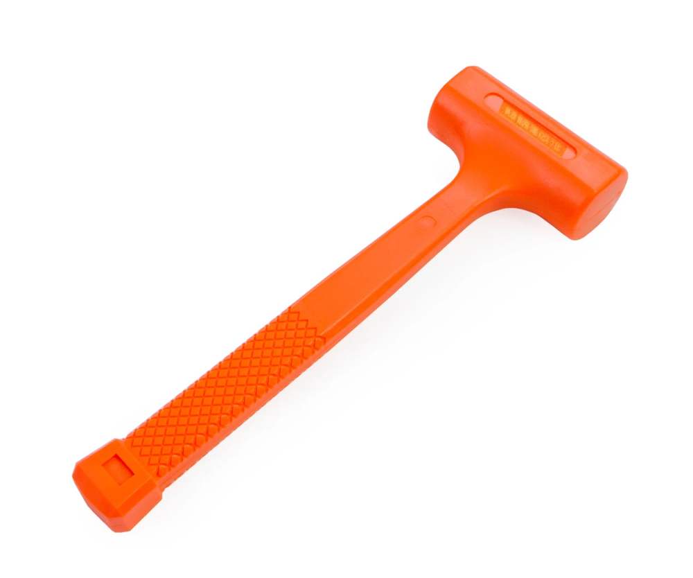 Harden Dead Blow Hammer Poly Jacket Steel Shot Head Eliminates Rebound