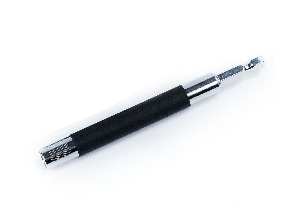 120-200mm Telescopic Magnetic Drive Sleeve Guide 1/4″ Hex Bits Extends Holder