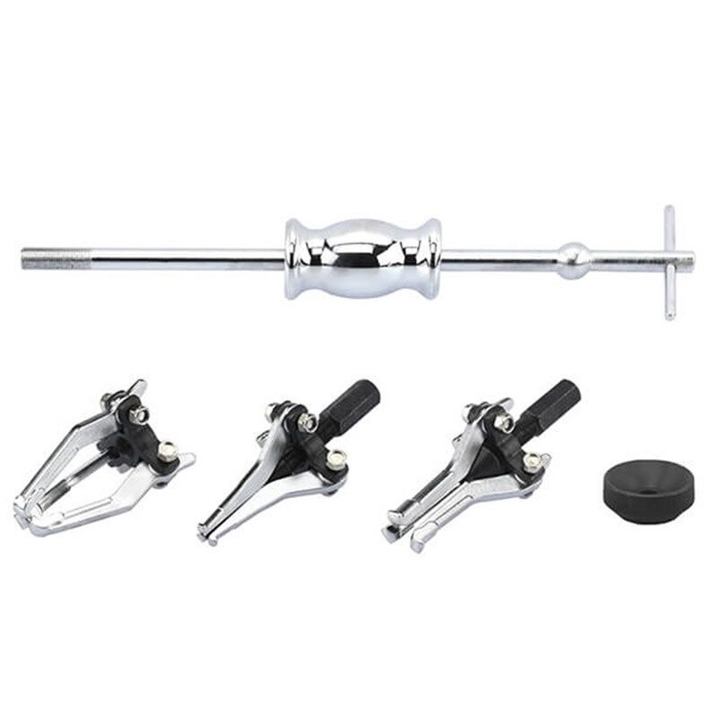 3 Jaw Internal External Bearing Puller Tool Set With Slide Hammer Bearing Removal Tool