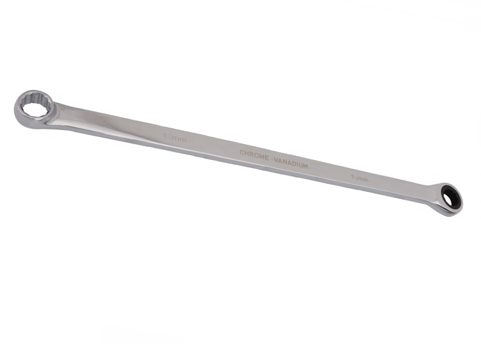 Cr-V Aviation Extra Long Ratchet Gear Spanner Wrench Set