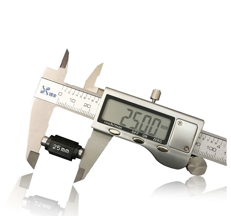 0.01mm Accuracy Digital Stainless Steel Vernier Caliper with Large LCD Window 6"/8"