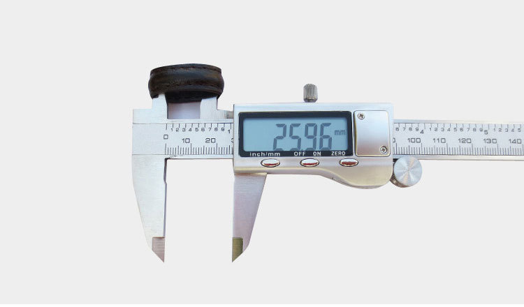 0.01mm Accuracy Digital Stainless Steel Vernier Caliper with Large LCD Window 6"/8"