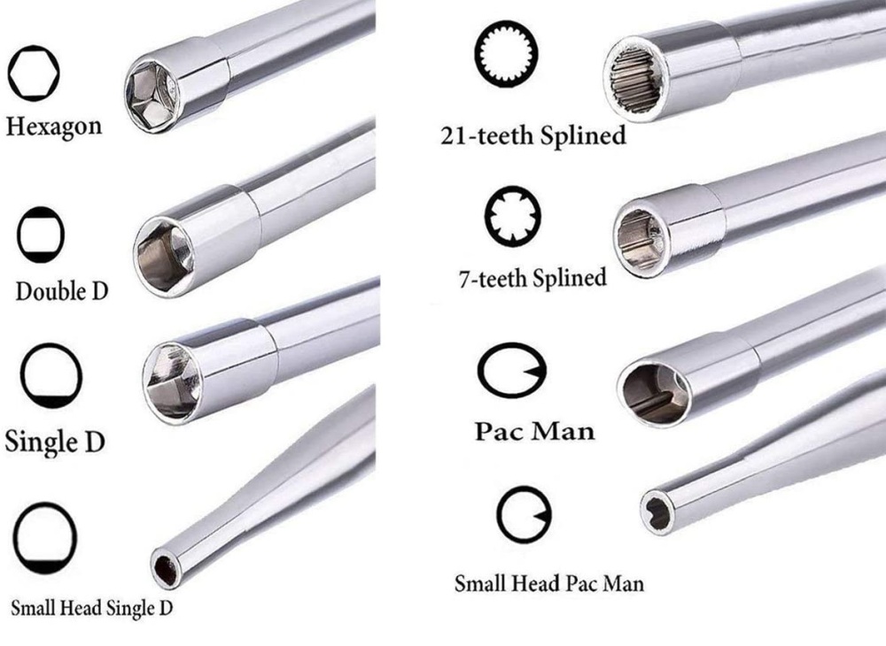 8pc Carburetor Adjustment Tool Screwdriver Kit for Common 2 Cycle Carburator Adjusting Small Engine Carb Tune up Adjusting Tool