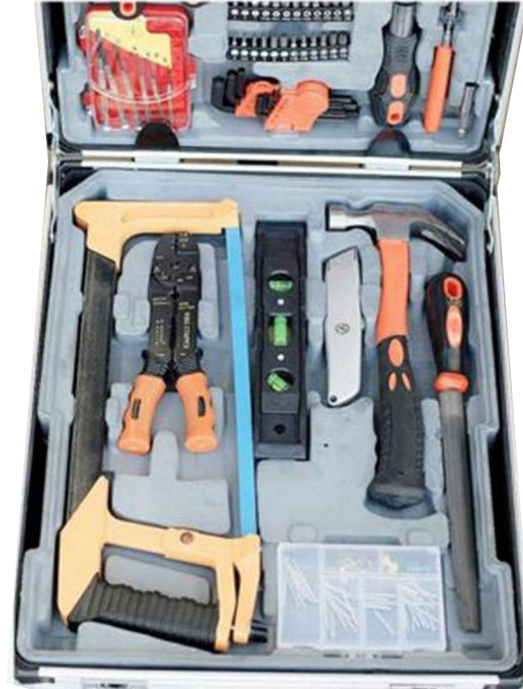 182pc Professional Mechanic Tool Kit Set Electrician Tools Screwdriver Pliers
