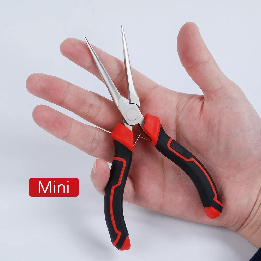 Precision Mini 155mm Needle Nose Pliers Wire Wrapping Jewelry Beading