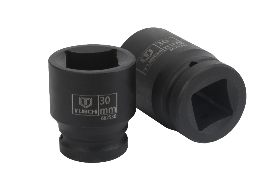 Industrial 1" Dr. Cr-Mo 6pt Impact Socket Individual 22-68mm