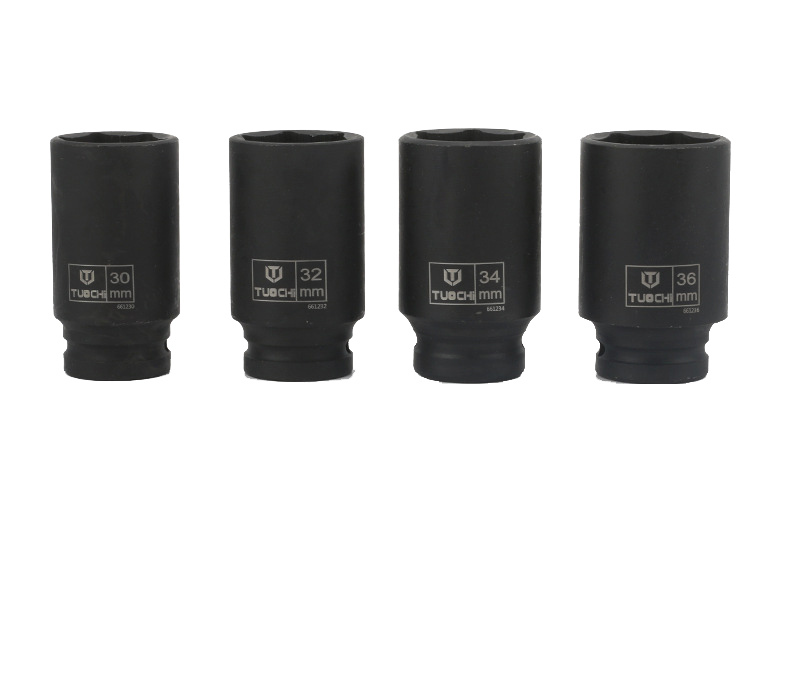 Industrial 1" Dr. Cr-Mo 6pt Impact Socket Individual 22-68mm