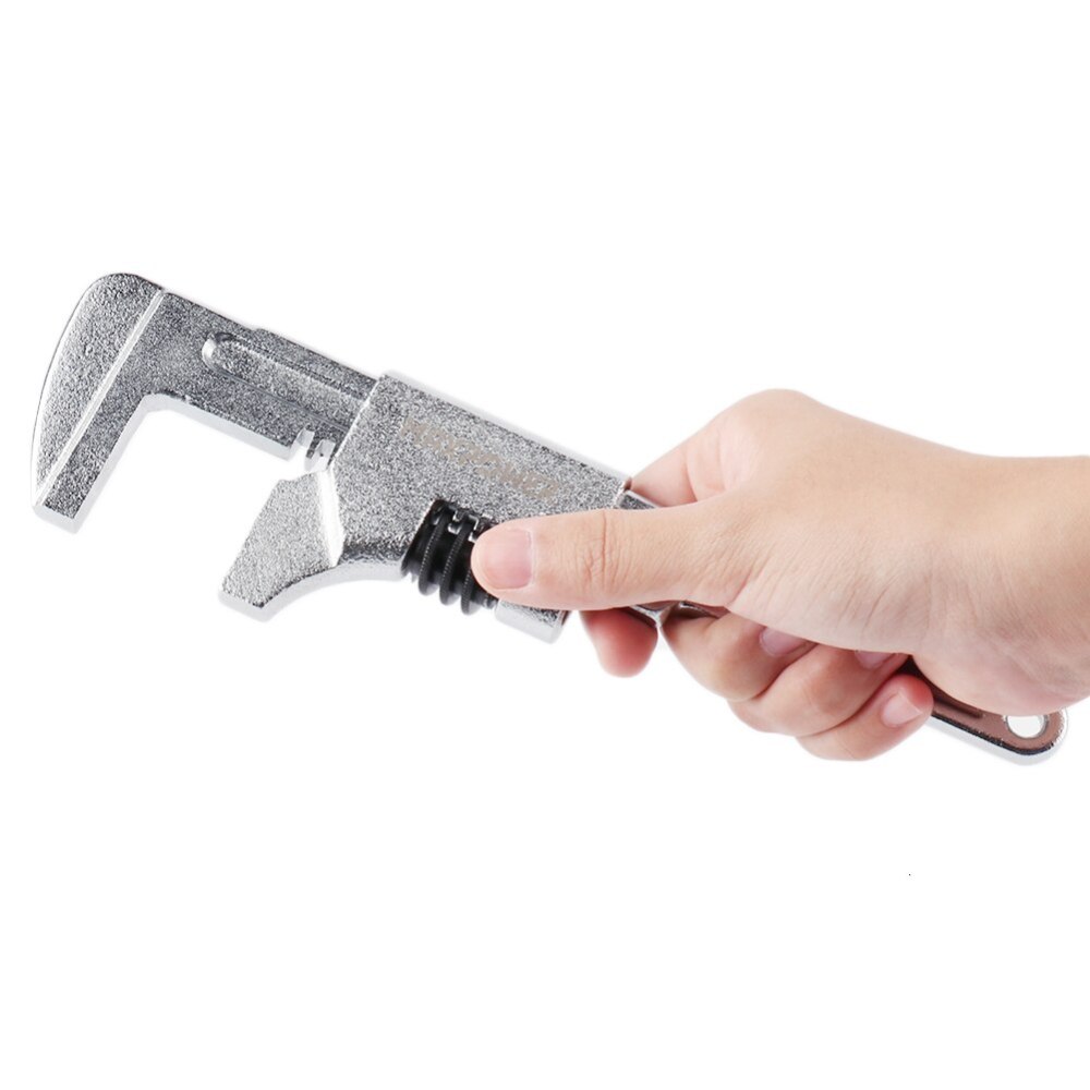 Adjustable Auto Motor Wrench Monkey Pipe Shifter 11"/15" 78/82mm Open Jaw