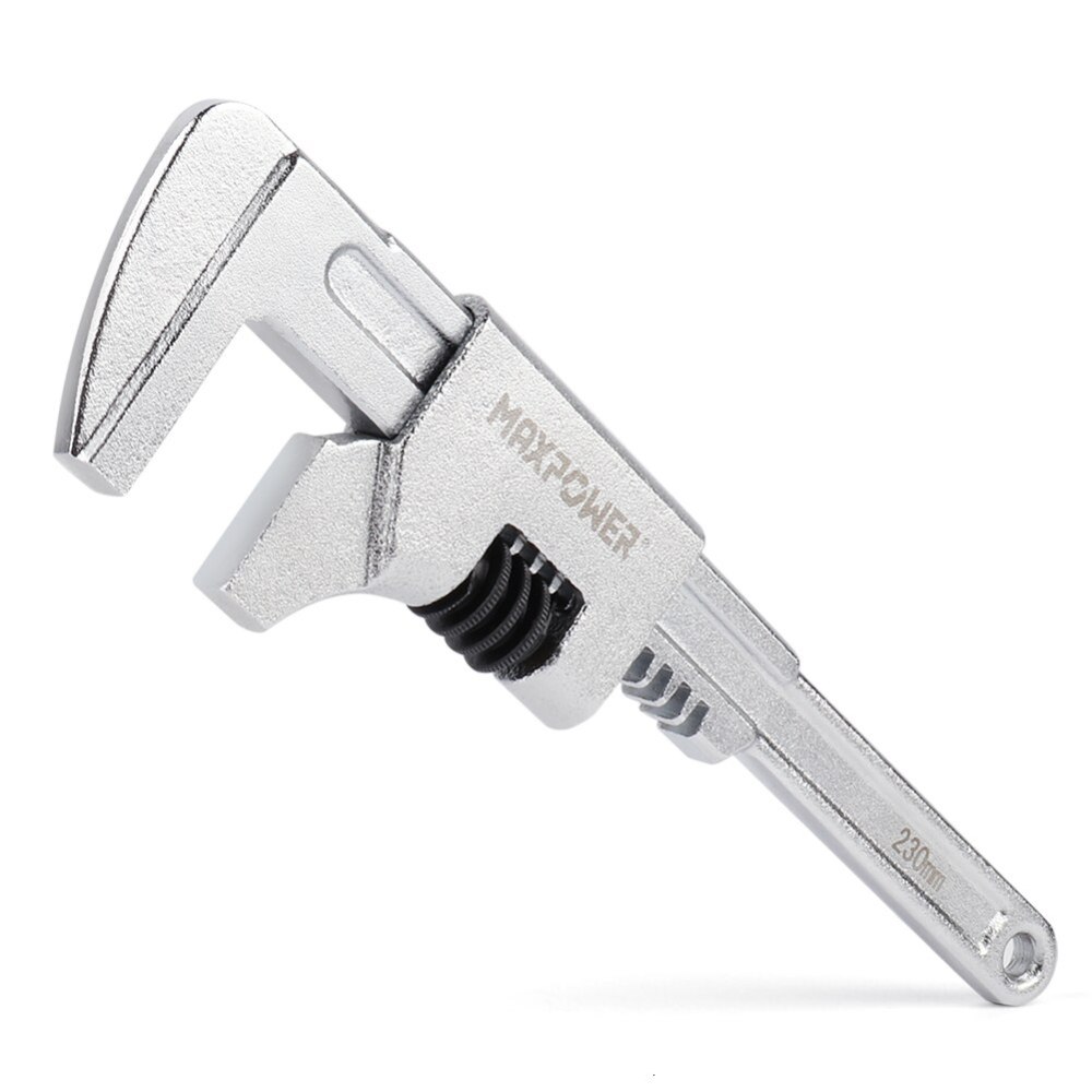 Adjustable Auto Motor Wrench Monkey Pipe Shifter 11"/15" 78/82mm Open Jaw