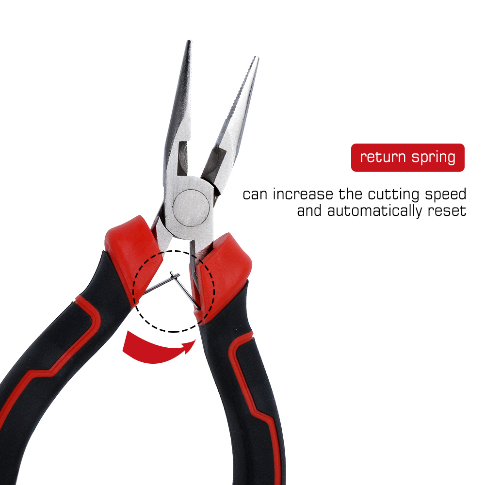 Expert Precision Mini Long Nose Pliers Wire Wrapping Jewelry Beading Cutter