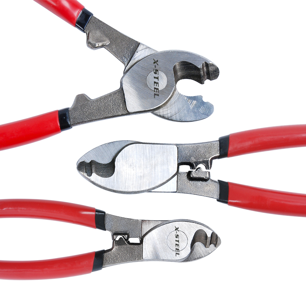 X-Steel Heavy Duty Electrical Copper/Aluminium Cable Cutters Pliers 6"/8"/Big Head 10"