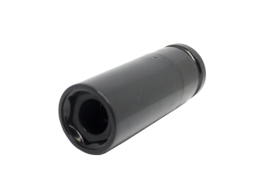 7/8" Alloy Wheel Nut Socket for Tesla 85mmL 6 Point 1/2" Dr. Cr-Mo Protective Sleeve