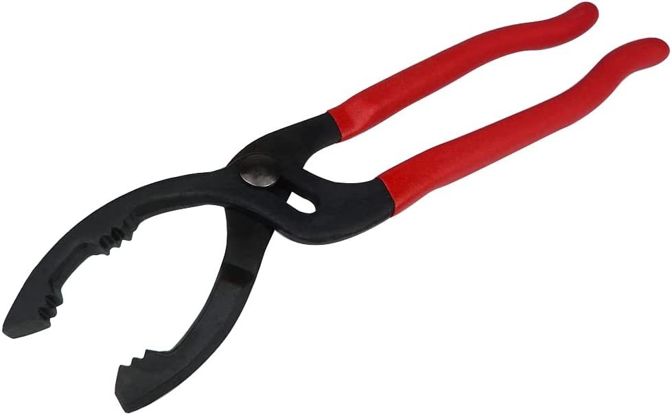Cr-V 5 Slip Joint Oil Filter Wrench Locking Pliers 14"/345mm 40-195mm Grip Cap.