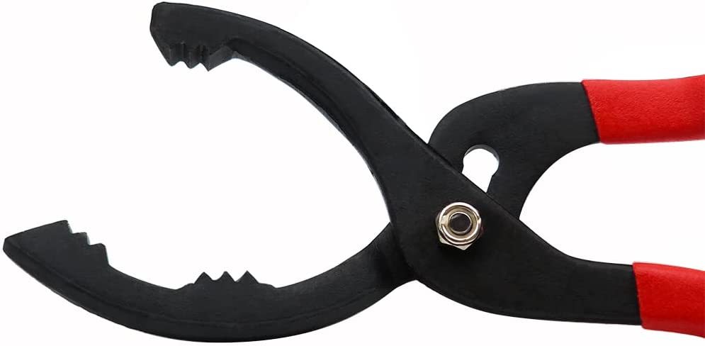 Cr-V 5 Slip Joint Oil Filter Wrench Locking Pliers 14"/345mm 40-195mm Grip Cap.
