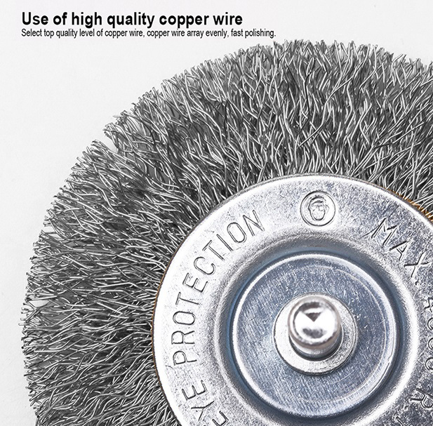 5pc Wire Brush Scraper Set 6.35mm Shank