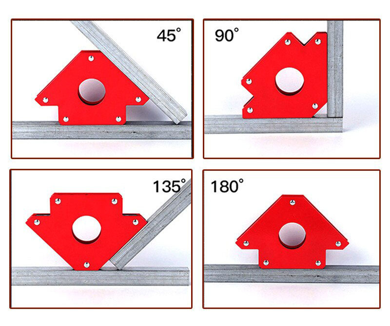 5" 75lb 33kg Strength Strong Welding Magnetic Arrow Holder Magnets Magnet