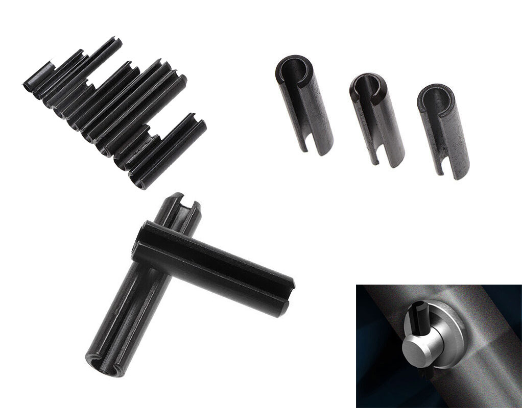 315pc Roll Pin Assortment Slotted Spring Pins Dowel Tension Roll Pin