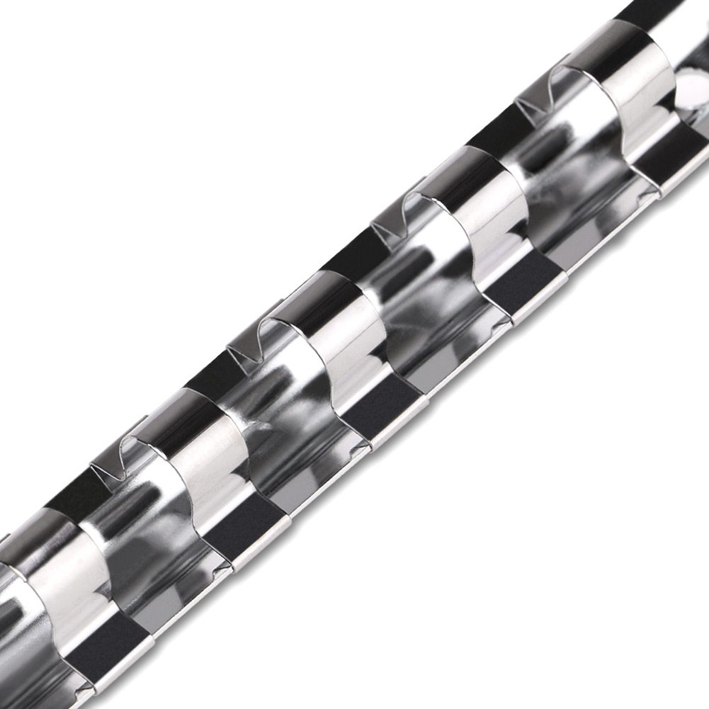 80pc Stainless Steel Socket Holder Storage Rails with Tray: 20x1/4" Dr.+30x3/8"Dr.+30x1/2"Dr.