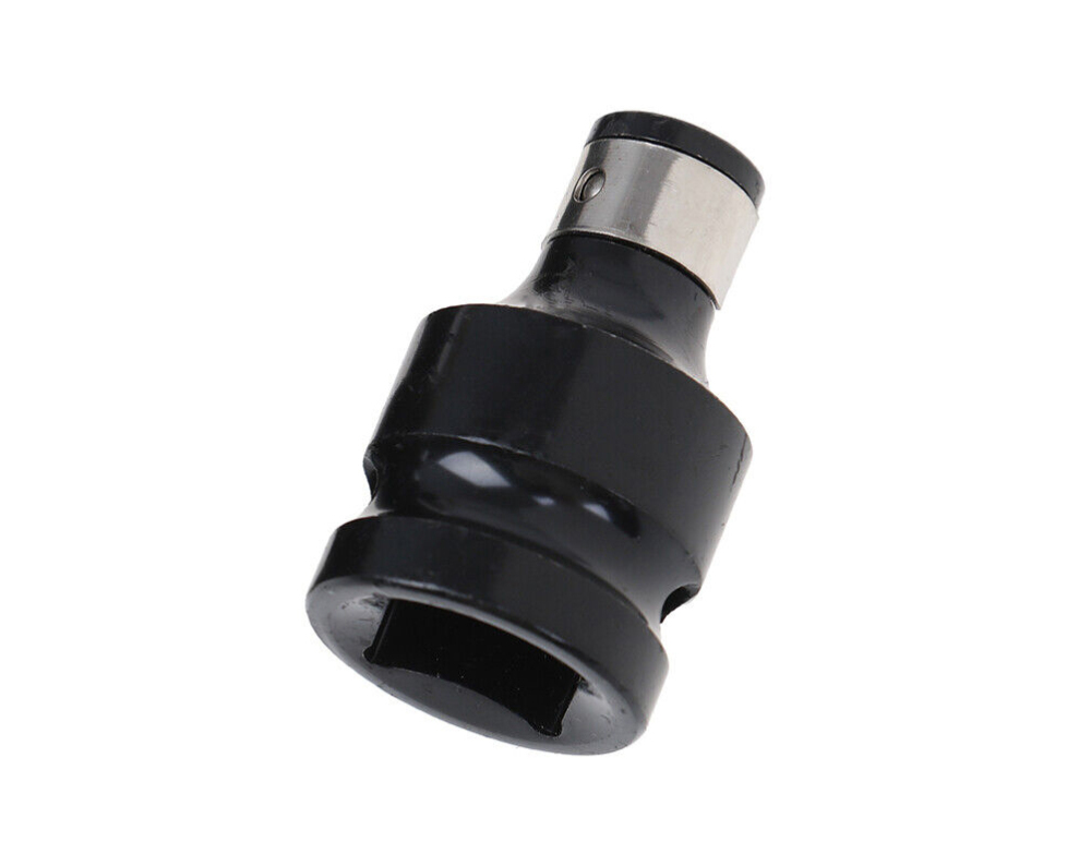 1/2" Dr. to 1/4" Hex Quick Release Converter Adapter for Impact Wrench Screwdriver Bit
