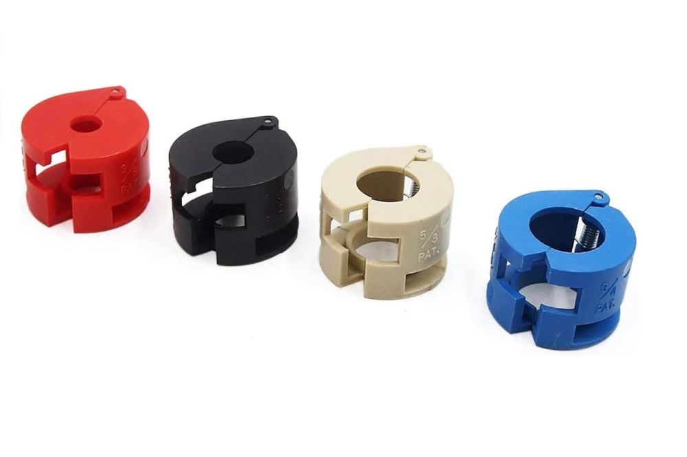 4pc 3/8" 1/2" 5/8" 3/4" Auto AC Disconnect Quick Fuel Line Spring Lock Coupling