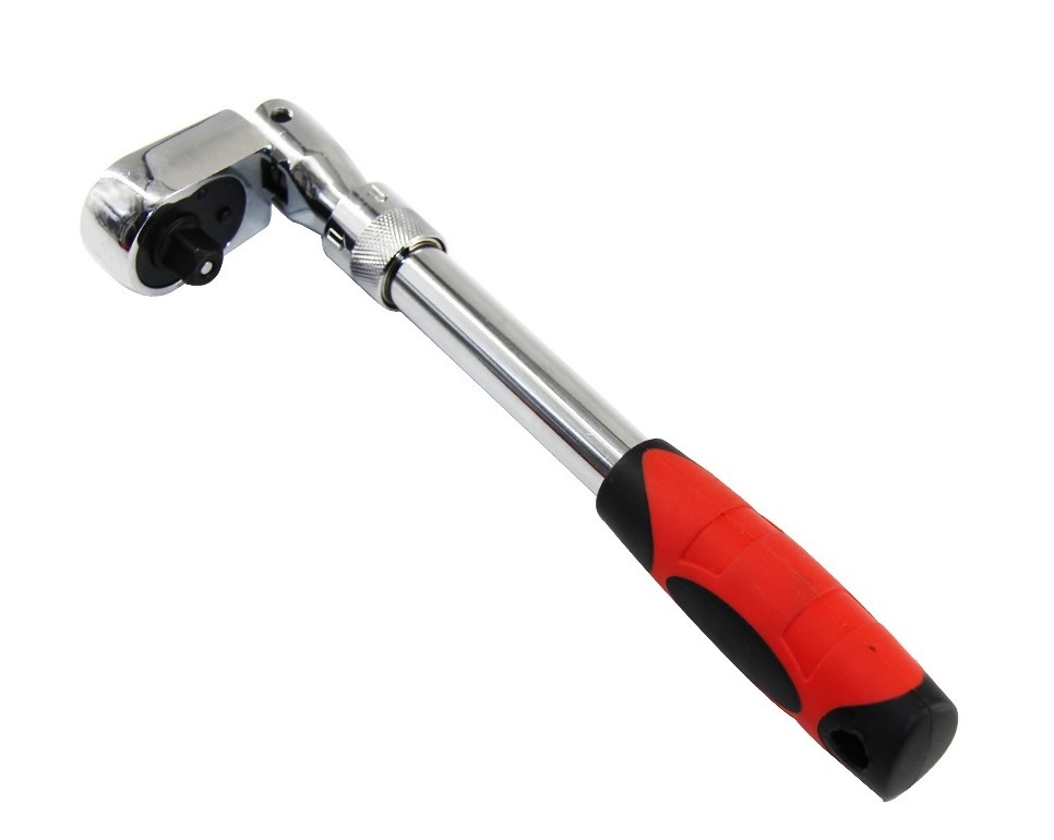 Flex Head Extendable Long Telescopic 72 Teeth Ratchet Socket Drive Handle