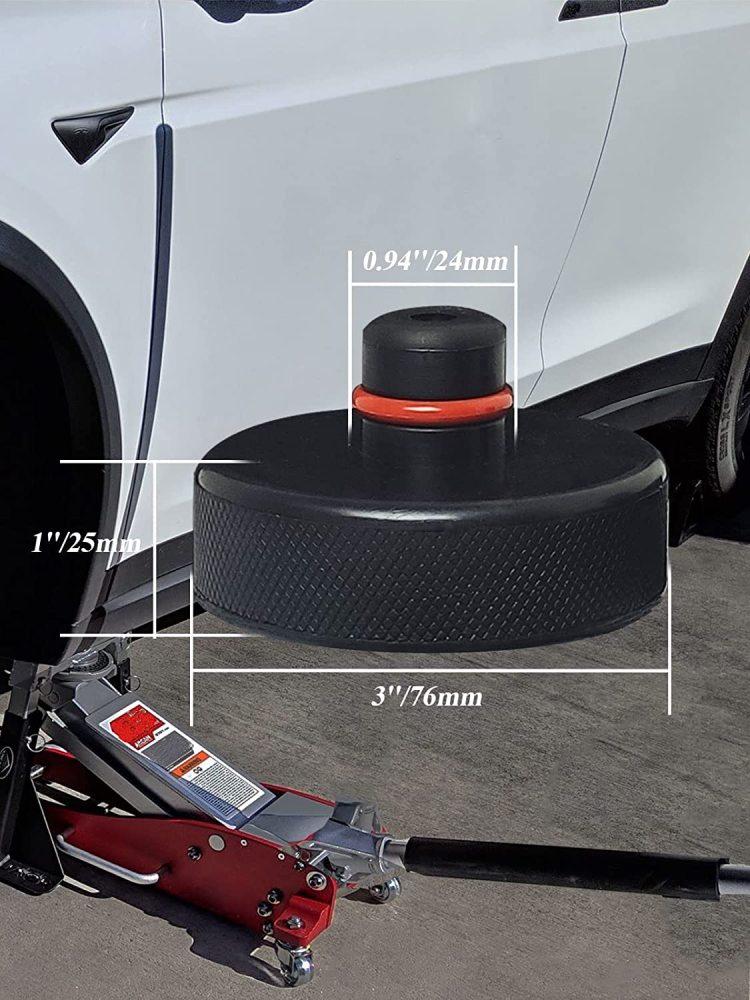 4pc Tesla Model Y Model 3 Jack Pad Floor Jack Pad Adapter Puck Jack Lift Pad